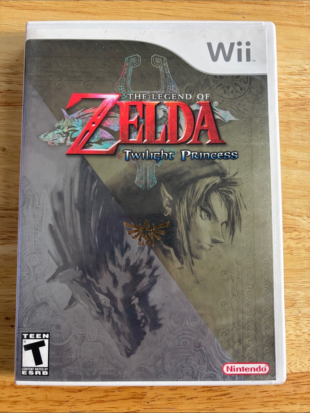Nintendo Wii The Legend of Zelda: Twilight Princess with original manual & case